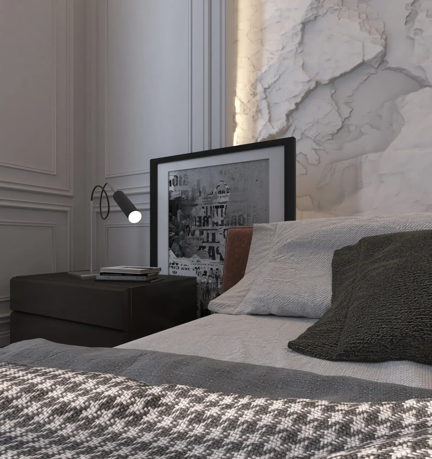 Aménagement chambre luxe Dijon