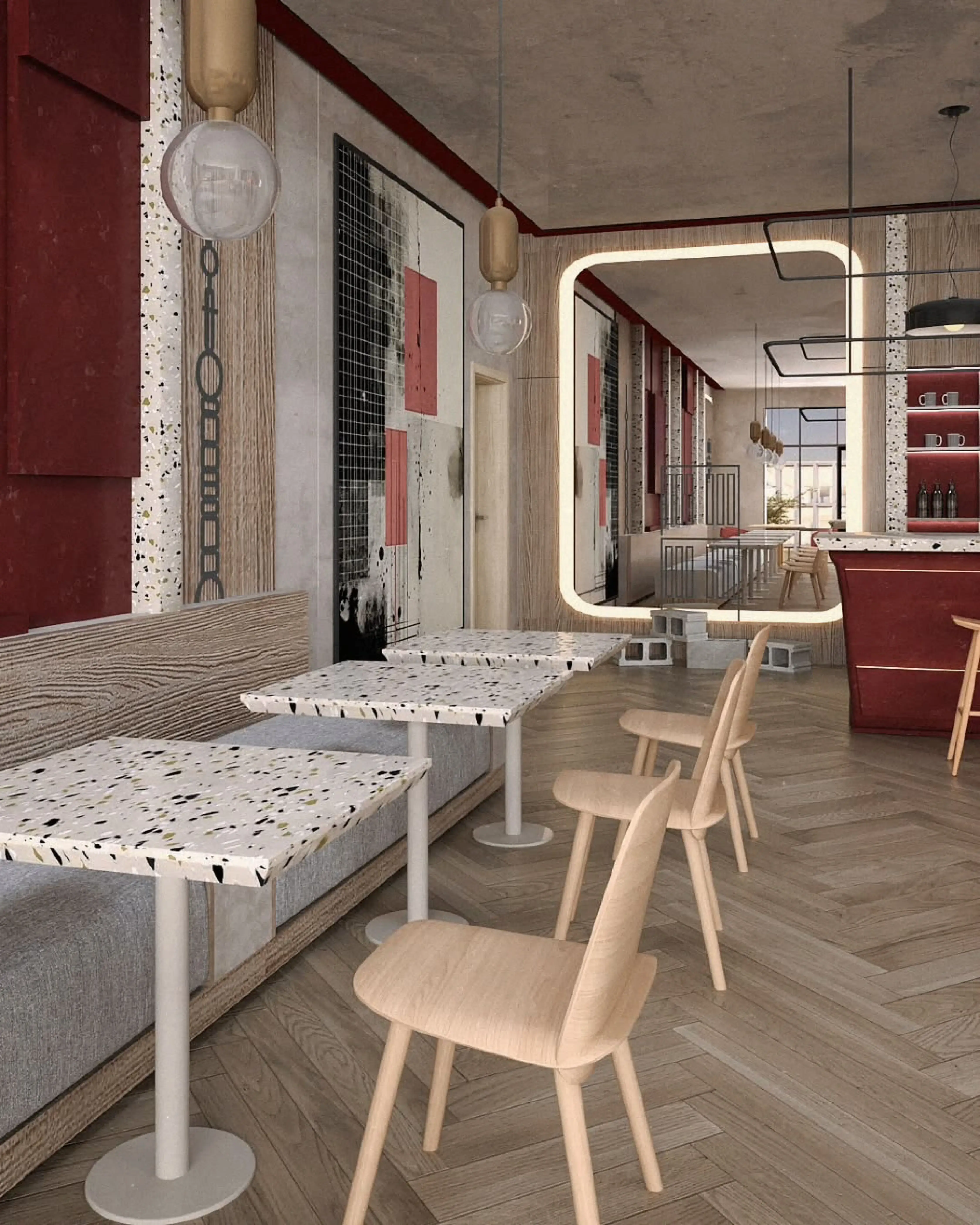 Visualisation restaurant luxe