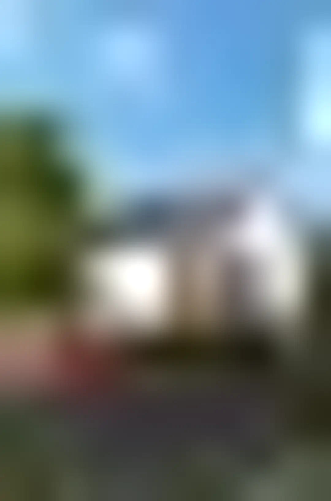 3D-Außenrendering des Projekts Pissange, ein Haus mit Holzfassade in Luxemburg