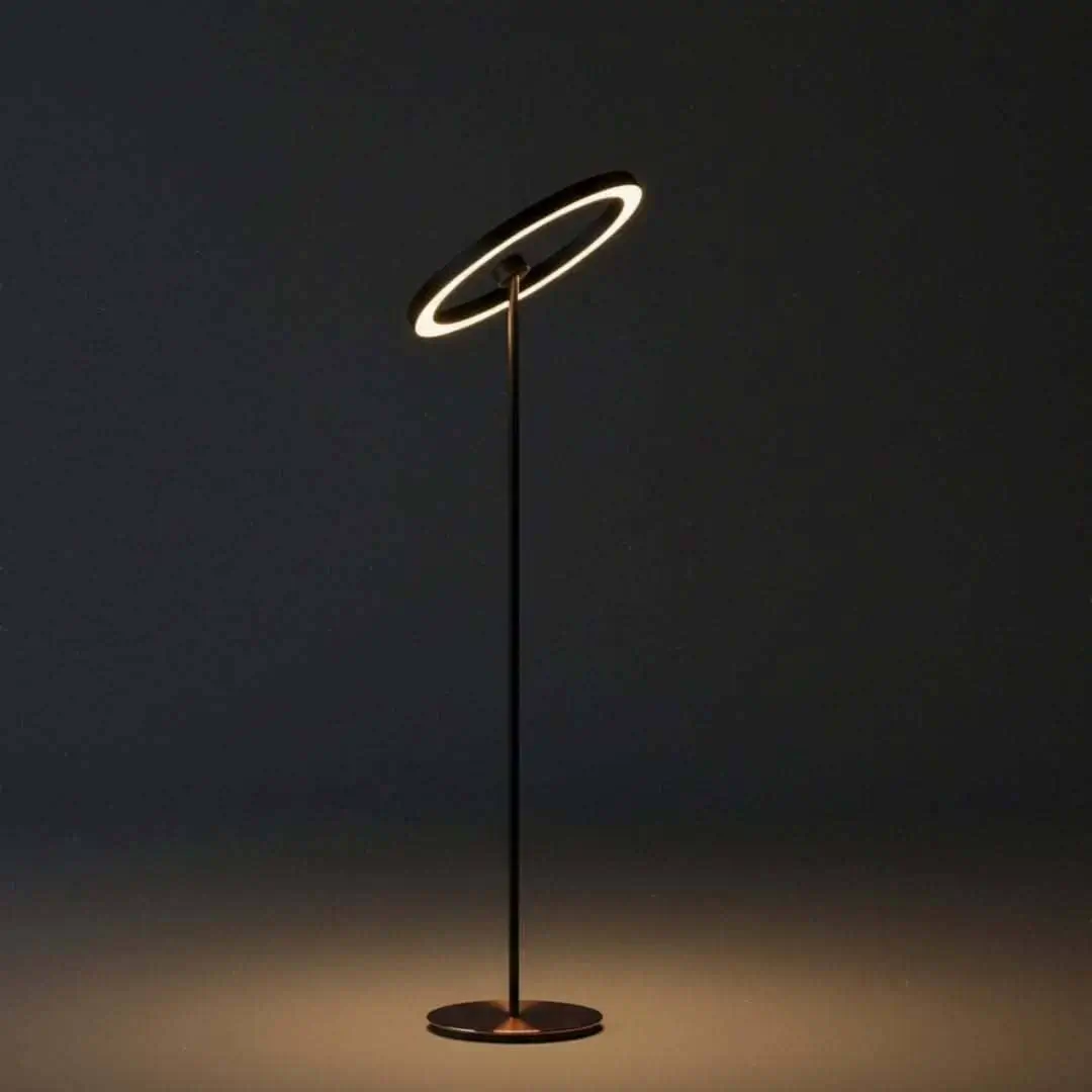 3D-Modell einer Design-Stehleuchte
