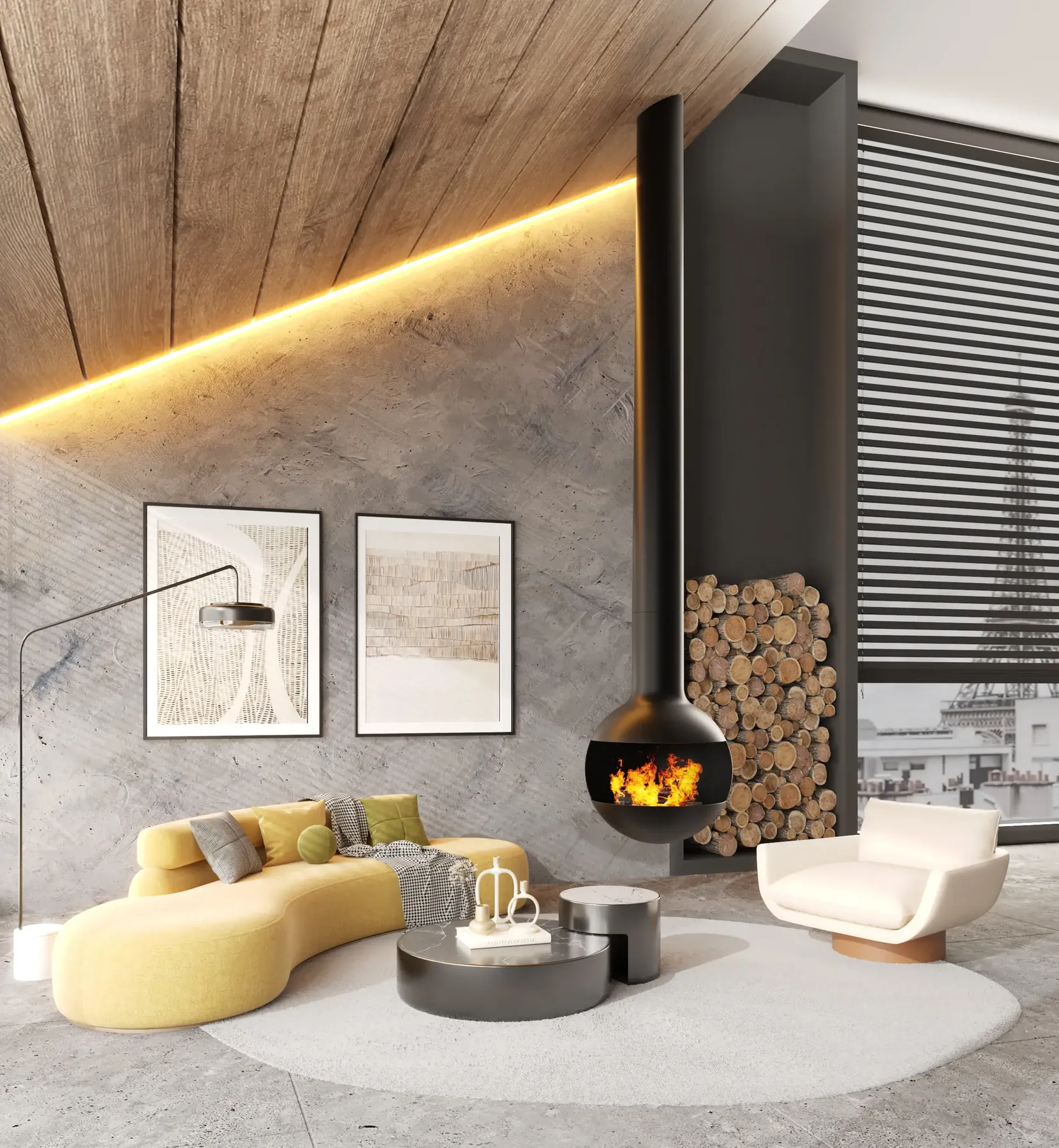 Room Interia Interior Architecture & 3D Design Portfolio | Studio INTERIO