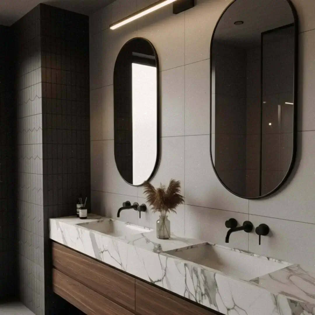 Visualisation WC moderne